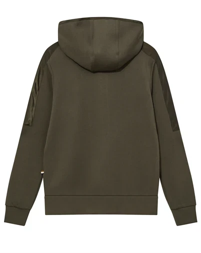 Mos Mosh Gallery - MMGJayson Zip Hood Sweat Hoodie - Grape Leaf